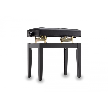 SOUNDSATION SBH-105P-BK Panca  regolabile, nera lucida e sedile chesterfield - vaiconlasigla