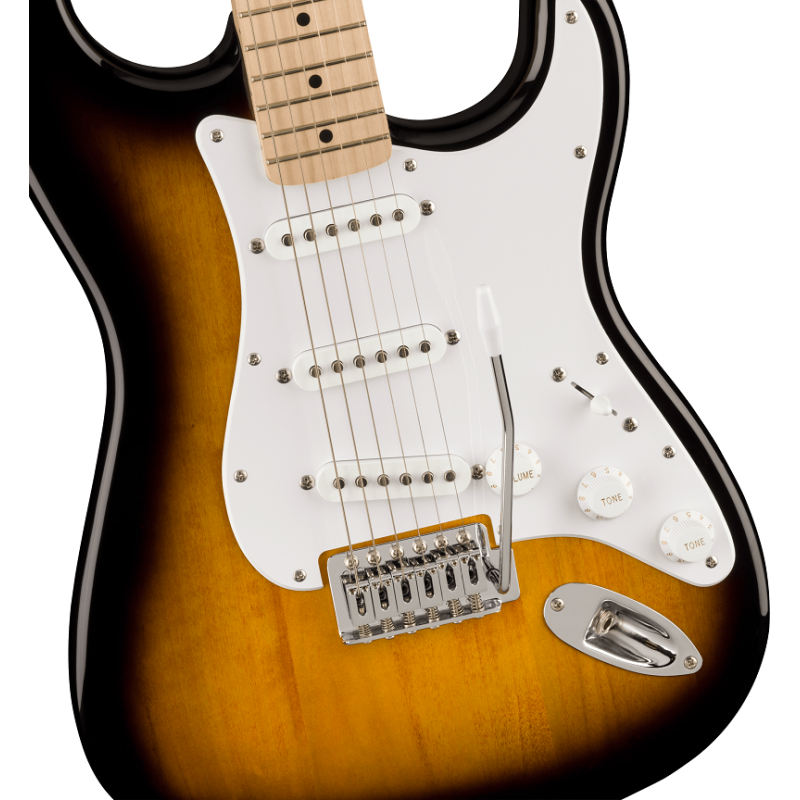 FENDER Squier Sonic Stratocaster, Maple Fingerboard, 2-Color Sunburst - vaiconlasigla