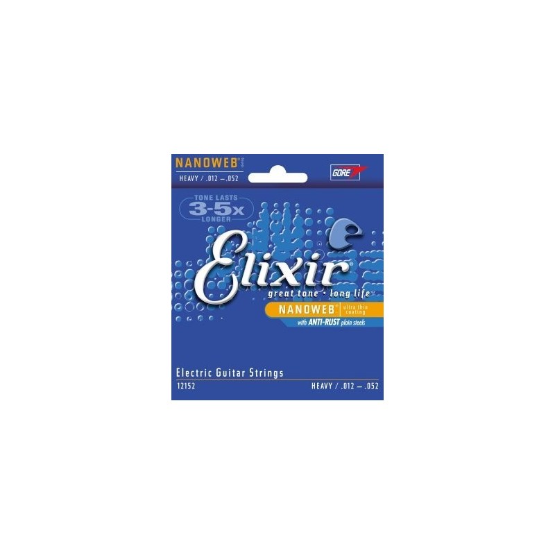 ELIXIR 12152 ELECTRIC GUITAR STRINGS 012-052 - vai con la sigla