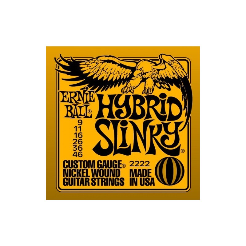 ERNIE BALL 2222 Hybrid Slinky - vai con la sigla