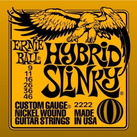 ERNIE BALL 2222 Hybrid Slinky - vai con la sigla