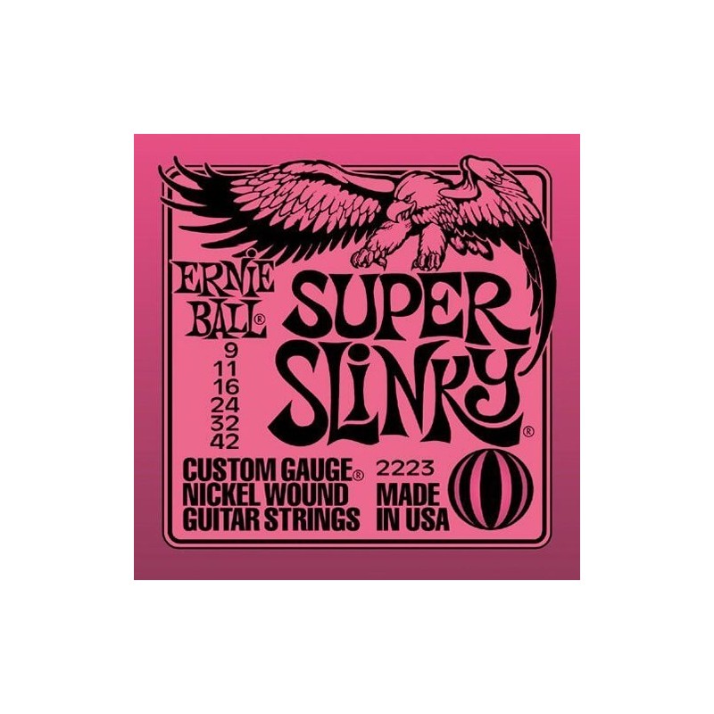 ERNIE BALL 2223 Super Slinky - vaiconlasigla