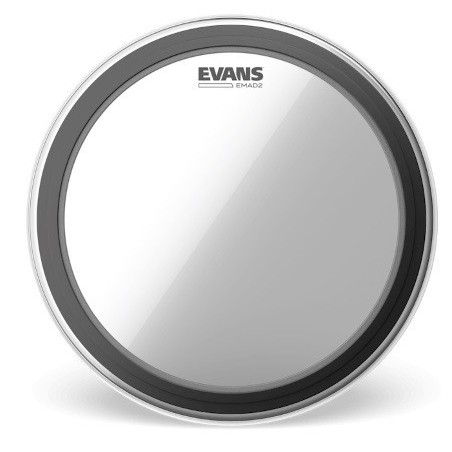 EVANS BD20EMAD2, EMAD2 Clear Bass Batter,trasparente, grancassa 20 " - vaiconlasigla