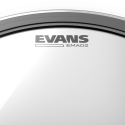 EVANS BD20EMAD2, EMAD2 Clear Bass Batter,trasparente, grancassa 20 " - vaiconlasigla