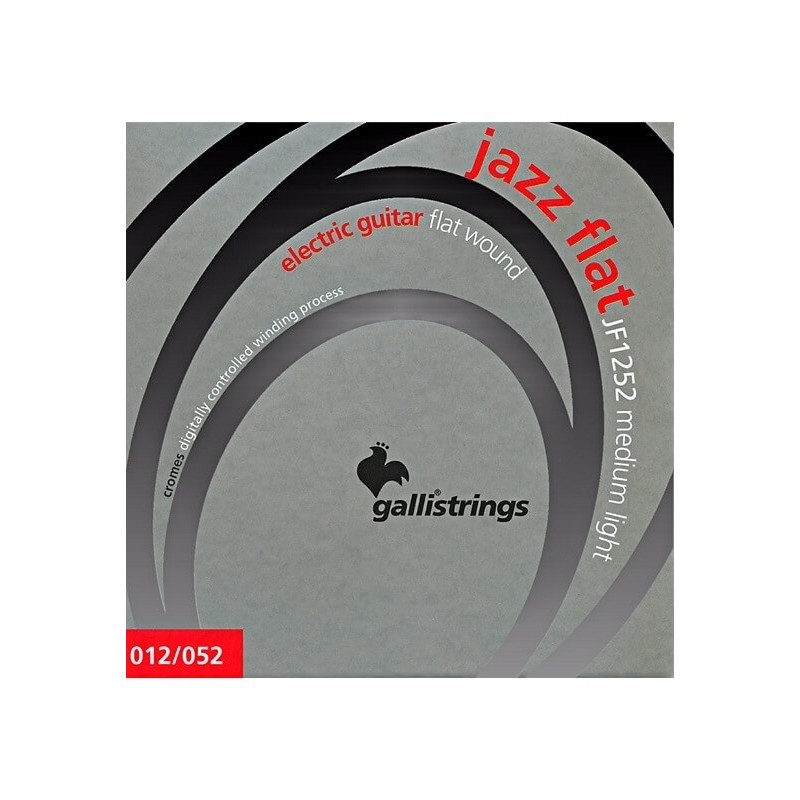GALLI JF1252 JAZZ FLAT WOUND Medium Light - vai con la sigla
