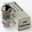 GE JAN 12AT7WC vacuum tube - vai con la sigla