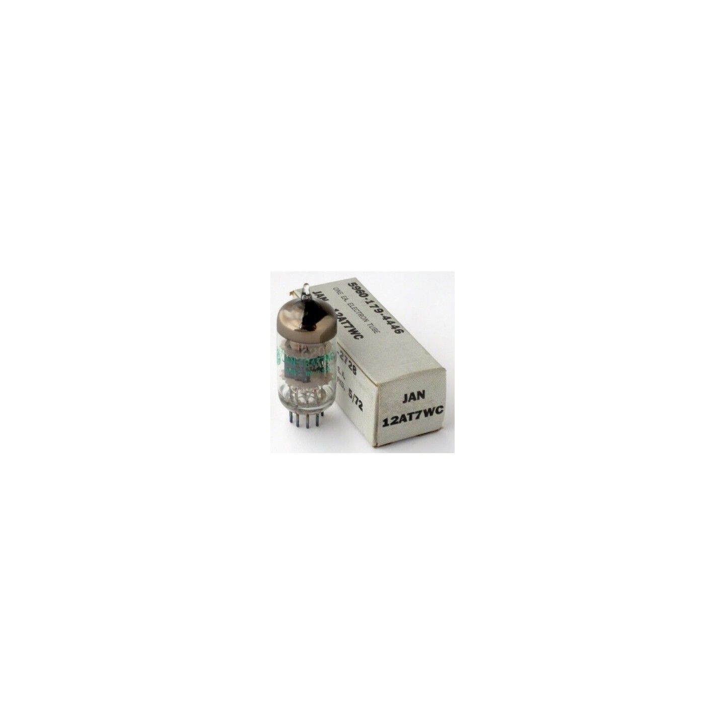 GE JAN 12AT7WC vacuum tube - vai con la sigla