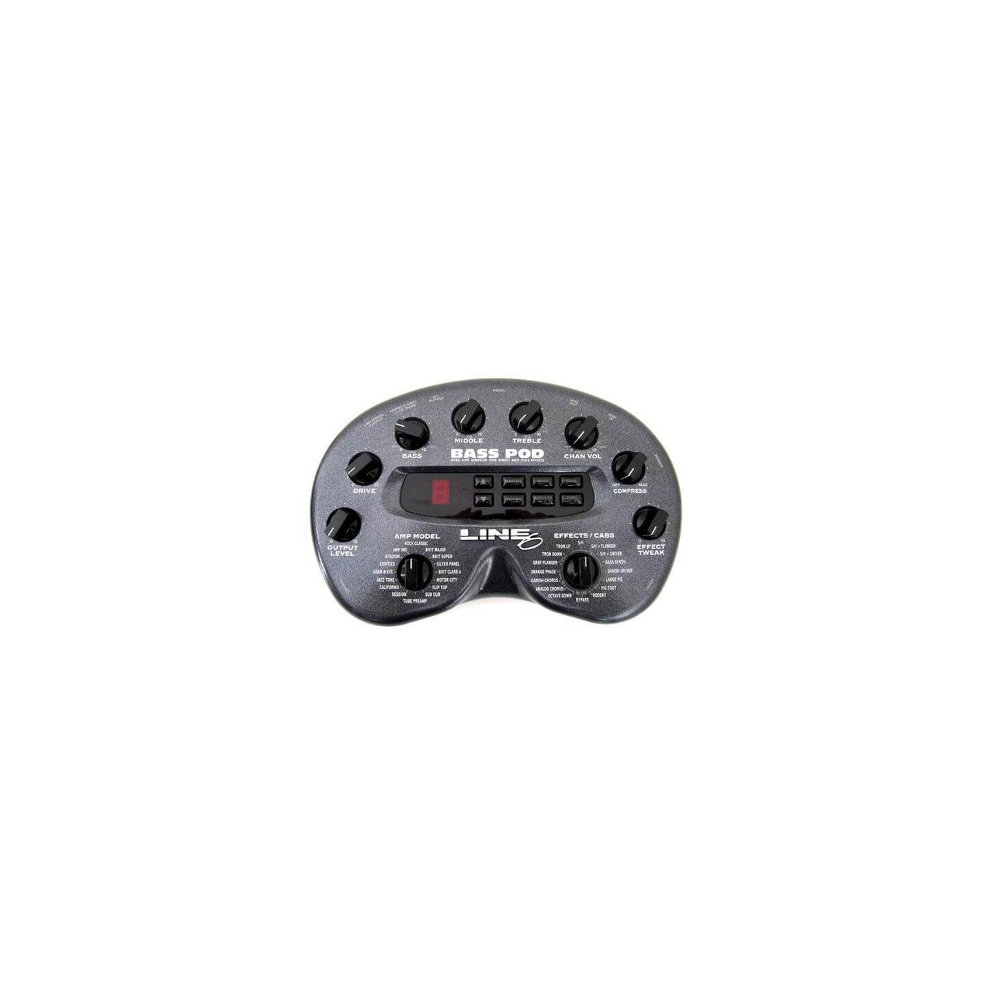 LINE 6 BASS POD - vai con la sigla