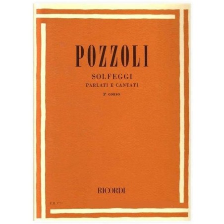 Pozzoli Solfeggi parlati e cantati  III Corso - vaiconlasigla