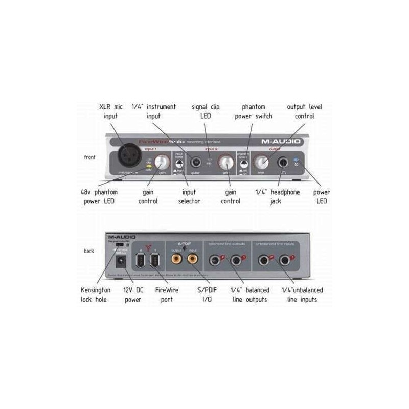 M-AUDIO Firewire Solo - vai con la sigla