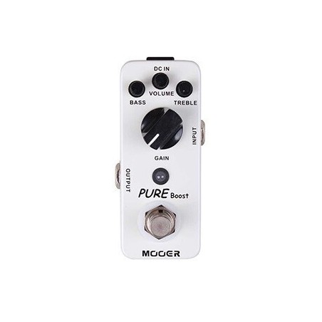 MOOER PURE Boost pedal - vai con la sigla