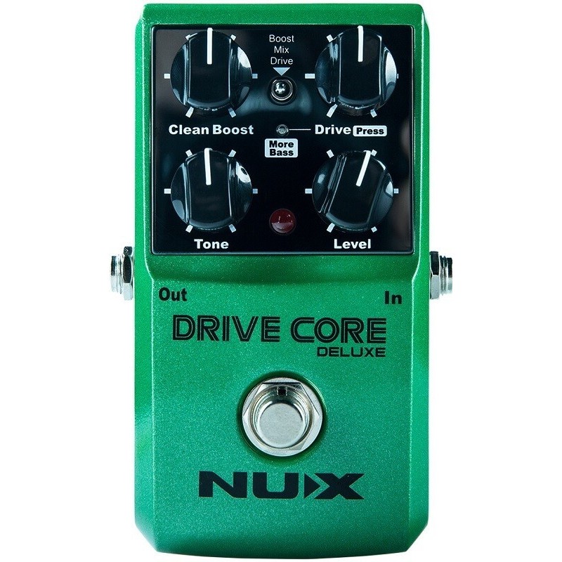 NUX STOMPBOX DRIVE CORE DELUXE - booster, overdrive - vaiconlasigla