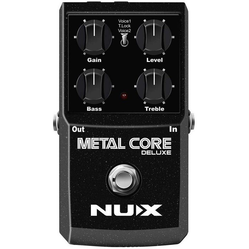 NUX STOMPBOX METAL CORE DELUXE - Distorsore Hi-gain - vai con la sigla