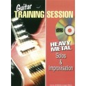 Guitar Training Session: Heavy Metal Solos & Improvisation (Book/CD) - vaiconlasigla