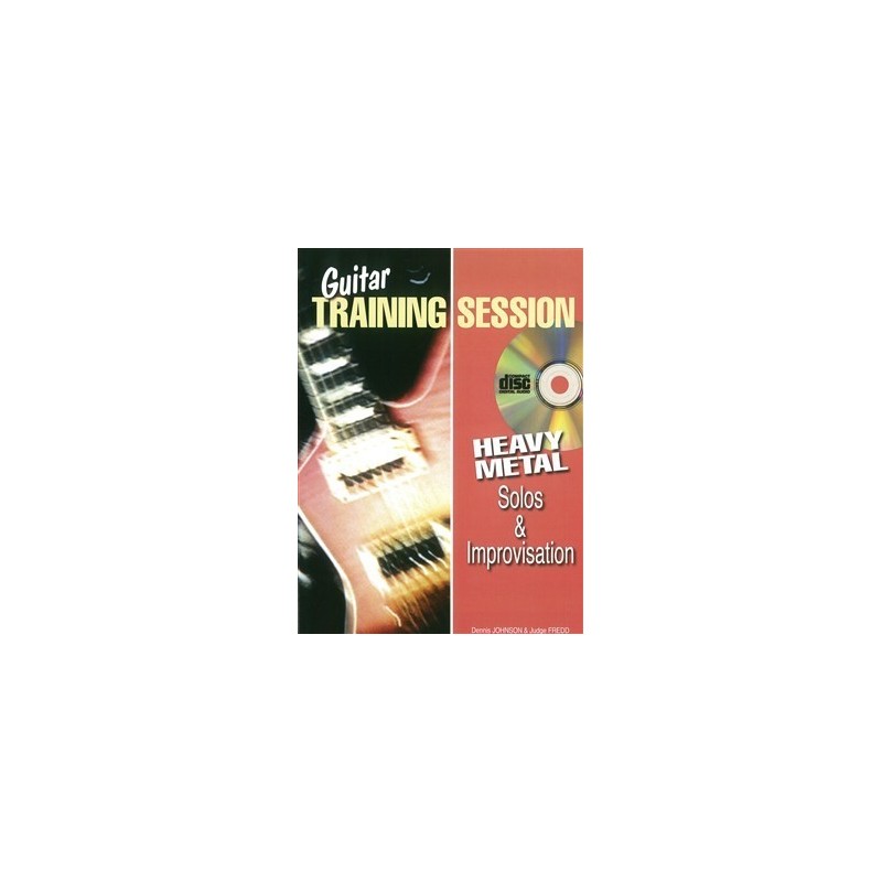 Guitar Training Session: Heavy Metal Solos & Improvisation (Book/CD) - vaiconlasigla