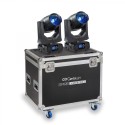 SET 2 TESTE MOBILI CENTOLIGHT SPIRE X28 PRO CON FLIGHT CASE - vaiconlasigla