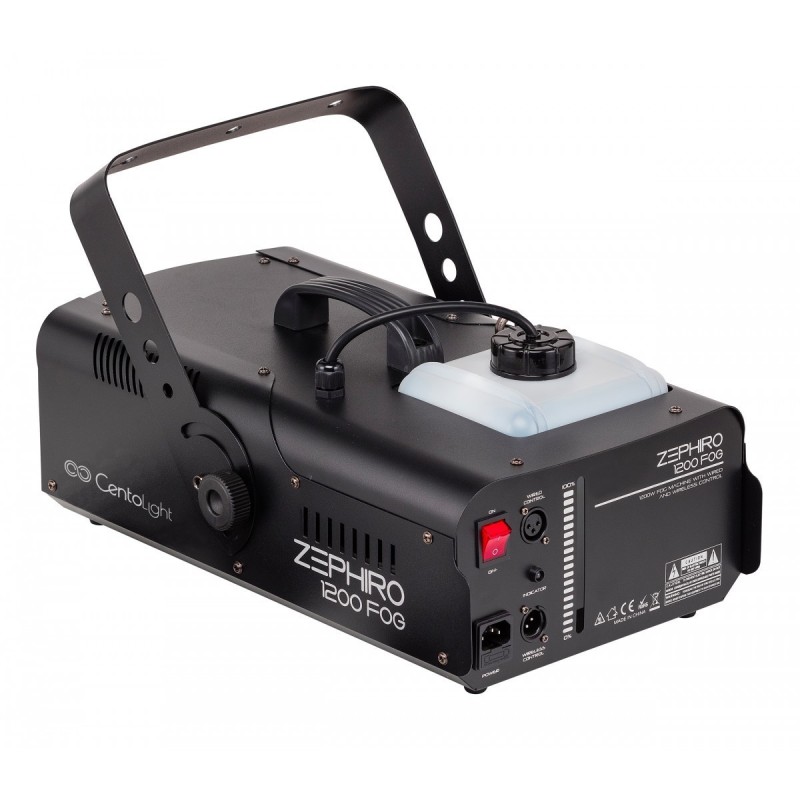 MACCHINA FUMOCENTOLIGHT ZEPHIRO FOG 1200 - vai con la sigla