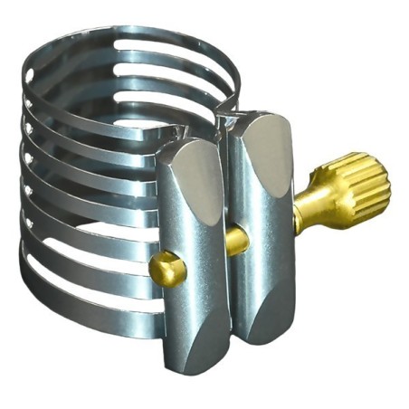 LEGATURA ROVNER P-3ML PLATINUM PER SAX BARITONO BOCCHINO METALLO - vai con la sigla