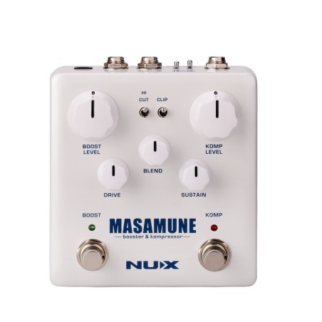 STOMPBOX NUX NBK-5 MASAMUNE (BOOSTER & COMPRESSOR) - vaiconlasigla