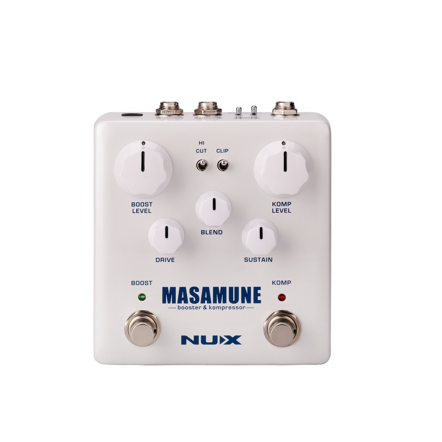 STOMPBOX NUX NBK-5 MASAMUNE (BOOSTER & COMPRESSOR) - vaiconlasigla