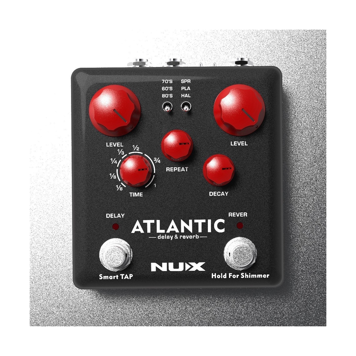 STOMPBOX NUX NDR-5 ATLANTIC (DELAY & REVERB) - vaiconlasigla
