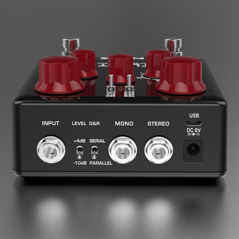 STOMPBOX NUX NDR-5 ATLANTIC (DELAY & REVERB) - vai con la sigla