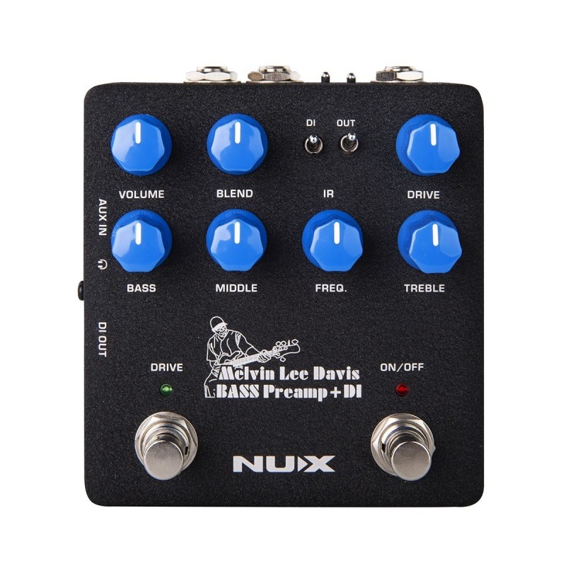 BASS PREAMP + DI NUX NBP-5 MLD SIGNATURE - vaiconlasigla