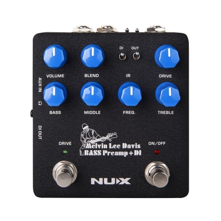 BASS PREAMP + DI NUX NBP-5 MLD SIGNATURE - vaiconlasigla