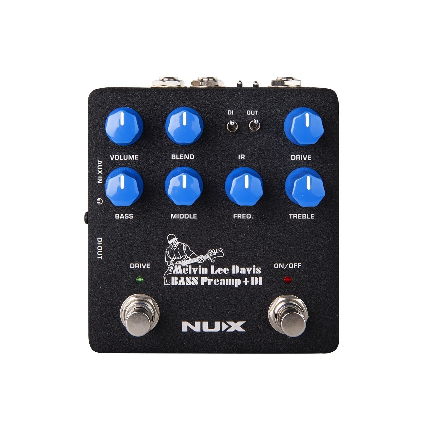 BASS PREAMP + DI NUX NBP-5 MLD SIGNATURE - vaiconlasigla
