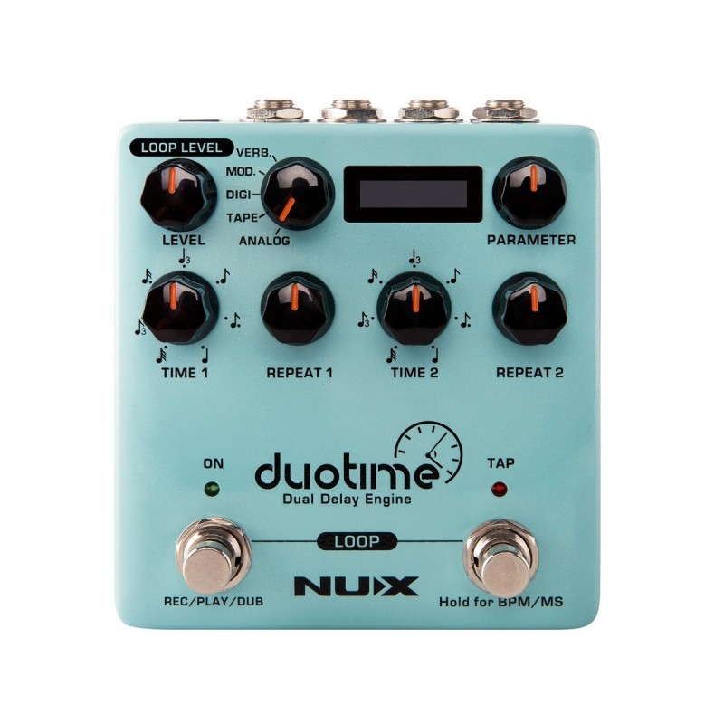 STOMPBOX NUX NDD-6 DUOTIME (DUAL DELAY) - vaiconlasigla