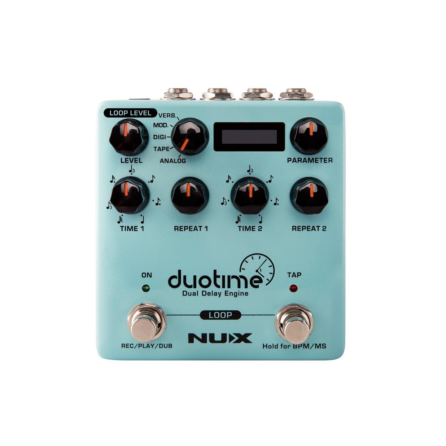 STOMPBOX NUX NDD-6 DUOTIME (DUAL DELAY) - vaiconlasigla