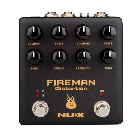 STOMPBOX NUX NDS-5 FIREMAN (DISTORSORE) - vaiconlasigla