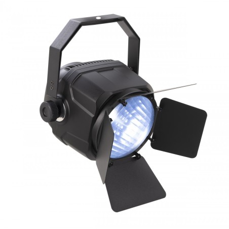 PROIETTORE DA STUDIO A LED COB CENTOLIGHT SCENIC 100W WW+CW CON RIBALTA - vai con la sigla