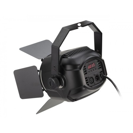 PROIETTORE DA STUDIO A LED COB CENTOLIGHT SCENIC 100W WW+CW CON RIBALTA - vaiconlasigla