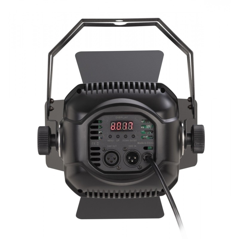 PROIETTORE DA STUDIO A LED COB CENTOLIGHT SCENIC 100W WW+CW CON RIBALTA - vaiconlasigla