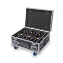 SET 6 PAR A BATT. DA ESTERNO CENTOLIGHT PORTRAIT TONDO CON CASE - vaiconlasigla