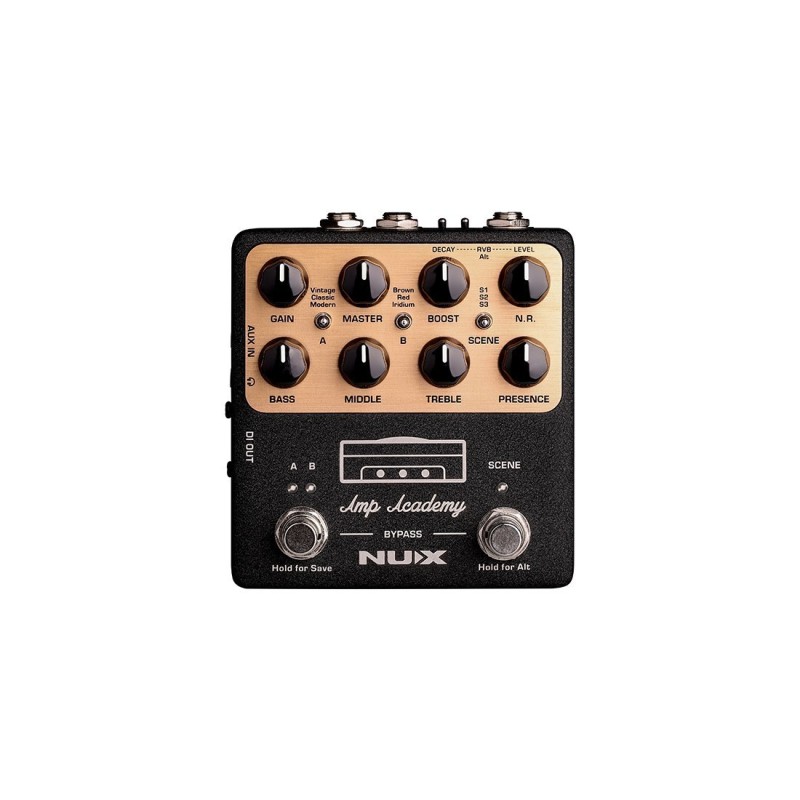 NUX AMP ACADEMY NGS-6 STOMP BOX AMP MODELER - vai con la sigla