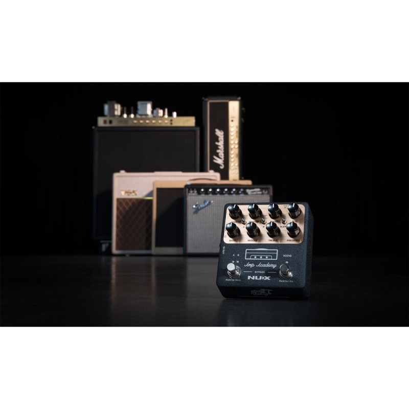NUX AMP ACADEMY NGS-6 STOMP BOX AMP MODELER - vai con la sigla