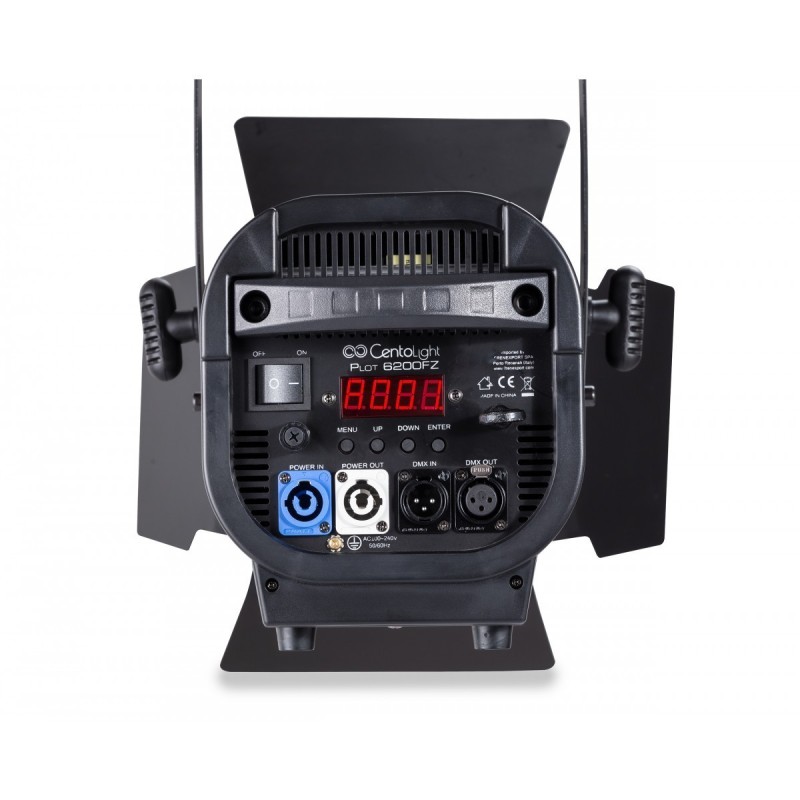 FARO FRESNEL CENTOLIGHT PLOT 6200FZ LED 200W RGBALC 6IN1 ZOOM - vai con la sigla