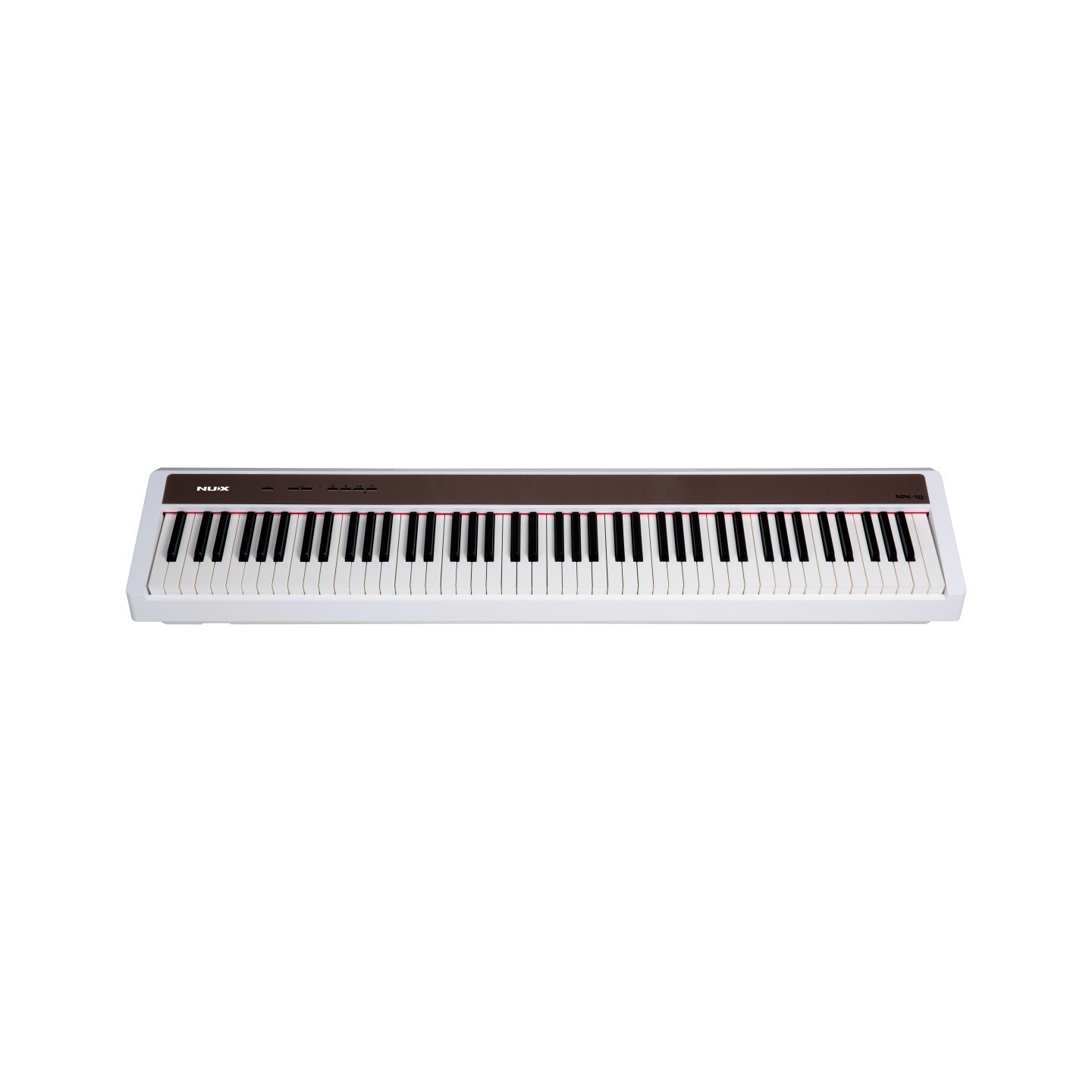 PIANO DIGITALE PORTATILE NUX NPK-10 WHITE - vai con la sigla