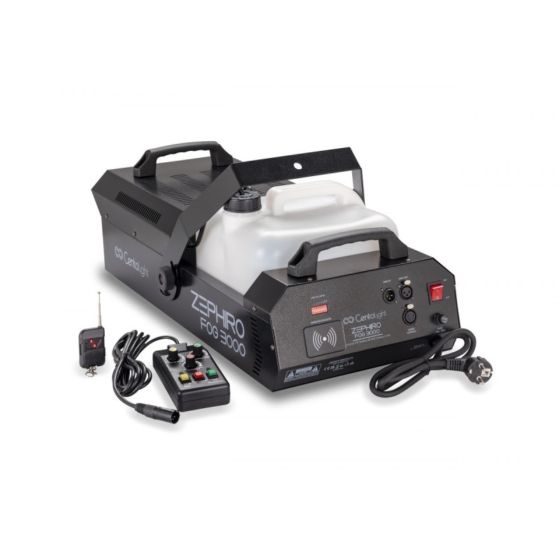 MACCHINA FUMO CENTOLIGHT ZEPHIRO FOG 3000 - vai con la sigla