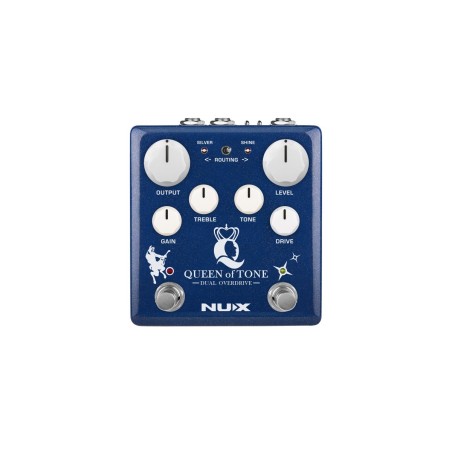 NUX QUEEN OF TONE DUAL OVERDRIVE NDO-6 - vaiconlasigla
