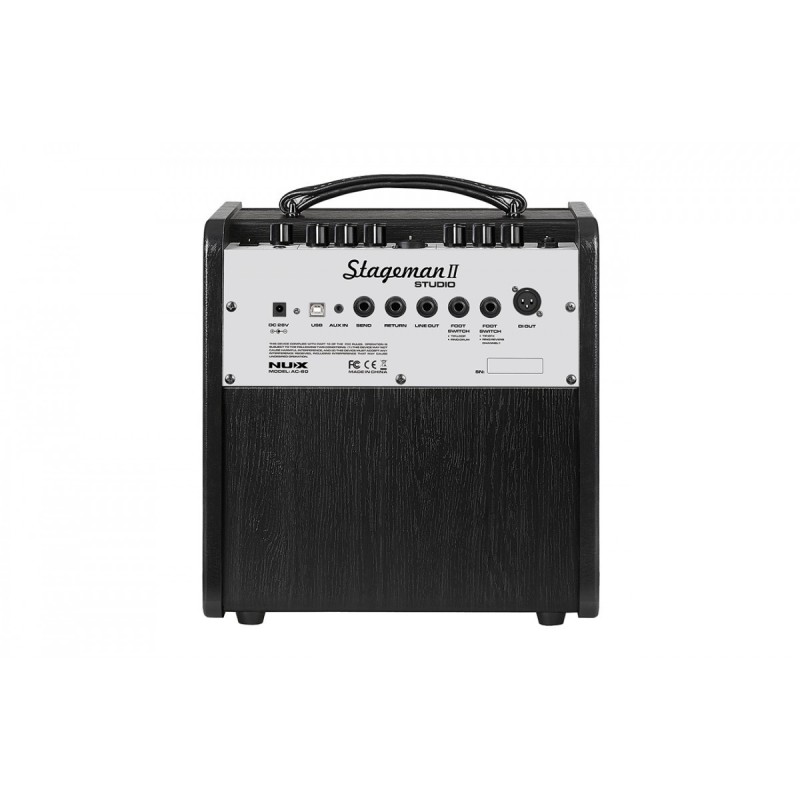 NUX STAGEMAN II AC-60 ACOUSTIC COMBO - vai con la sigla