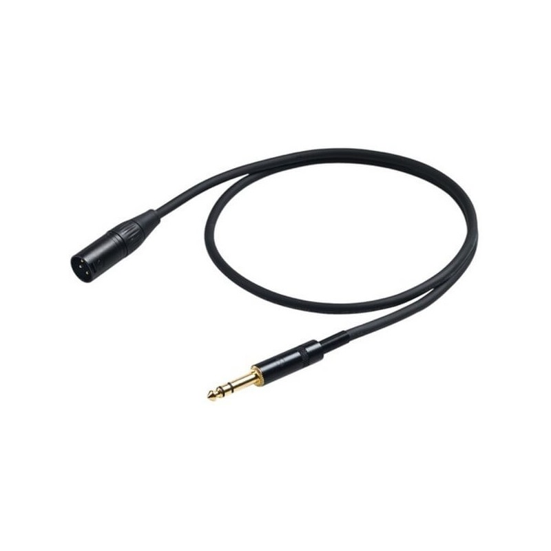 PROEL CHL230LU5 jack stereo Ø 6.3 mm -- XLR 3P Maschio - vai con la sigla