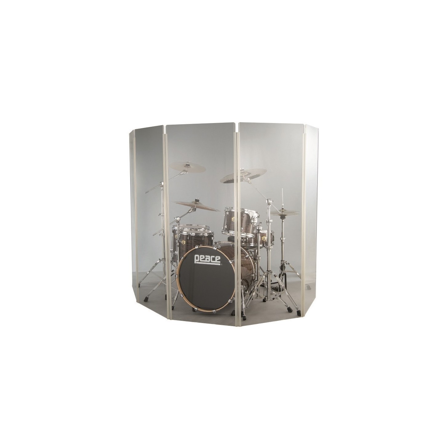 SCHERMO IN PLEXIGLASS PEACE DS-1 H. 160CM (SET 5 PEZZI) - vaiconlasigla