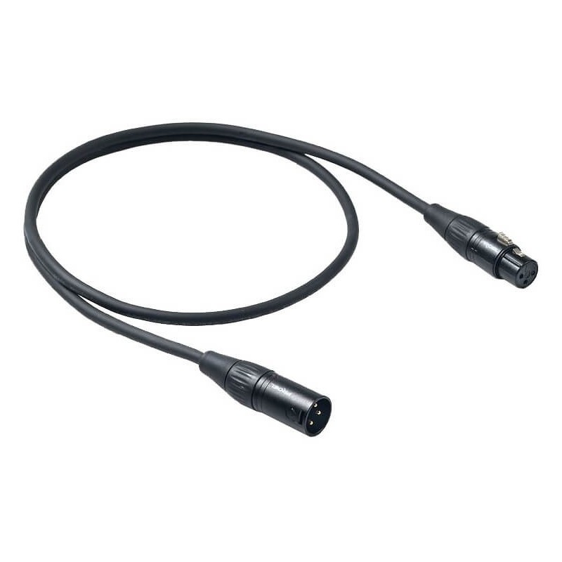 PROEL CHL250LU5 XLR maschio 3P -- XLR femmina 3P, 5mt - vaiconlasigla