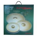 SET PIATTI BATTERIA PEACE ELEMENT (14/16/20) - vai con la sigla