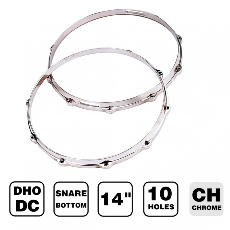 CERCHIO SOTTO RULLANTE PEACE DHO-DC-S-14US 14" DIECASTING 10 FORI - vai con la sigla