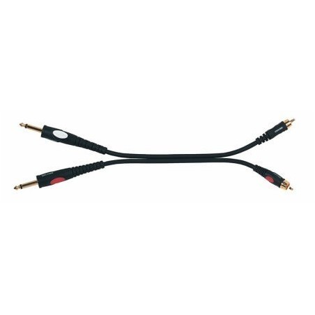 PROEL DH630 2 RCA / 2 Jack 6,3mm Stereo 30 cm - vai con la sigla