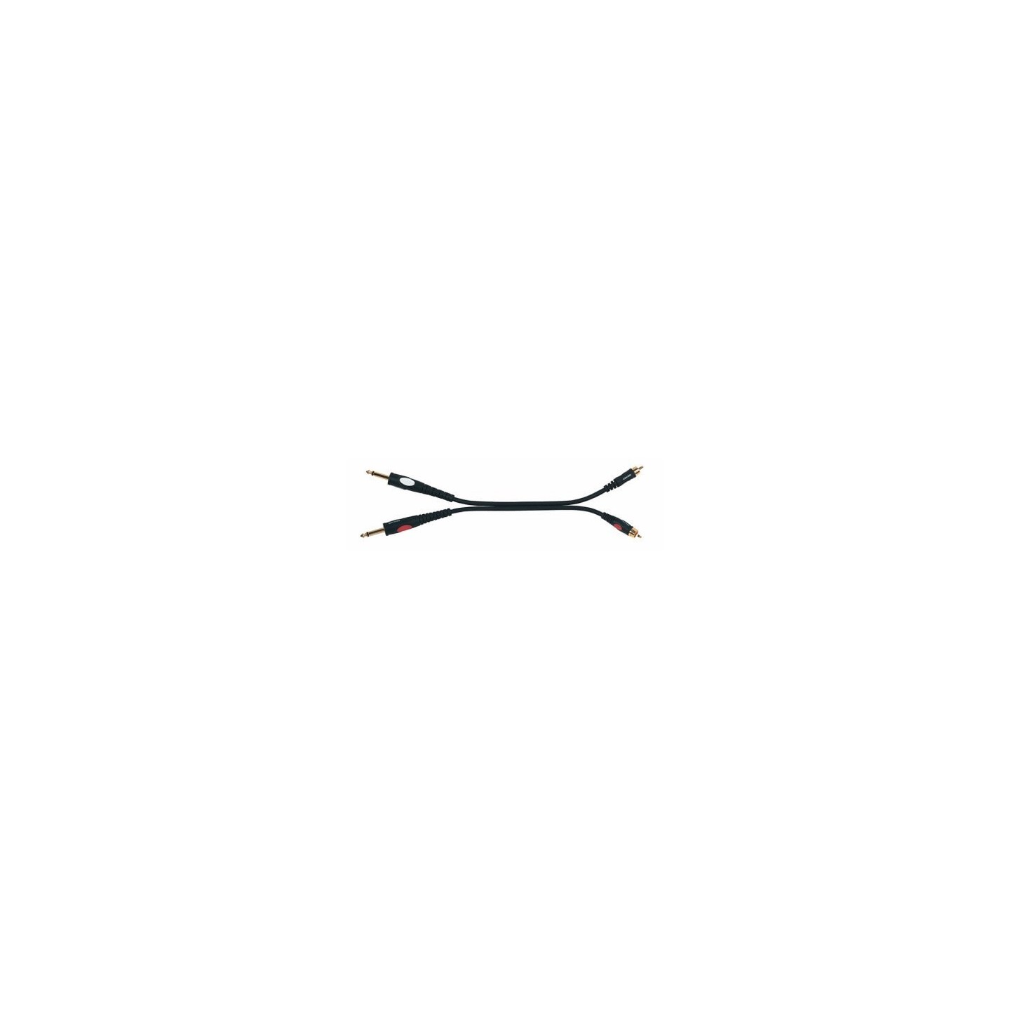 PROEL DH630 2 RCA / 2 Jack 6,3mm Stereo 30 cm - vai con la sigla